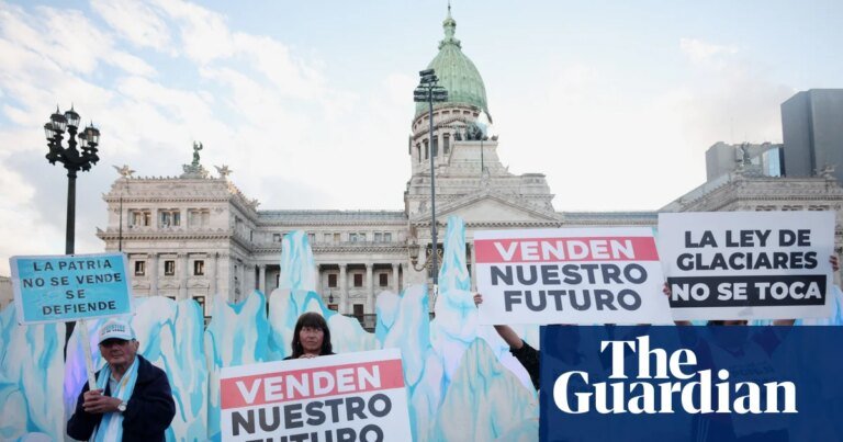 Argentina approves Milei’s glacier mining bill amid environmental protests
