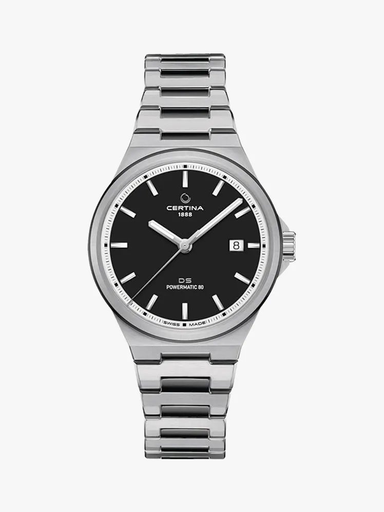 Image may contain: Wristwatch, Arm, Body Part, and Person