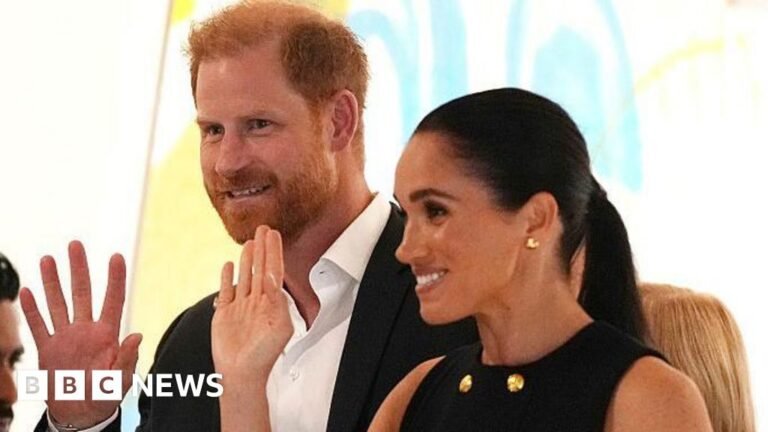 Harry and Meghan arrive in Australia for four-day tour