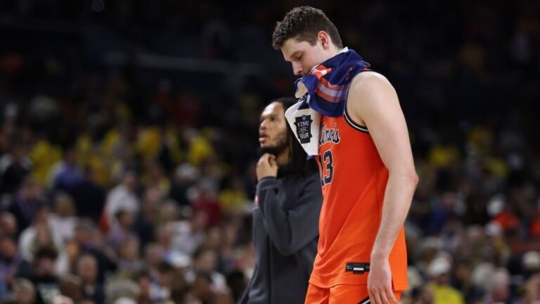 Illinois rues misses after another Final Four loss