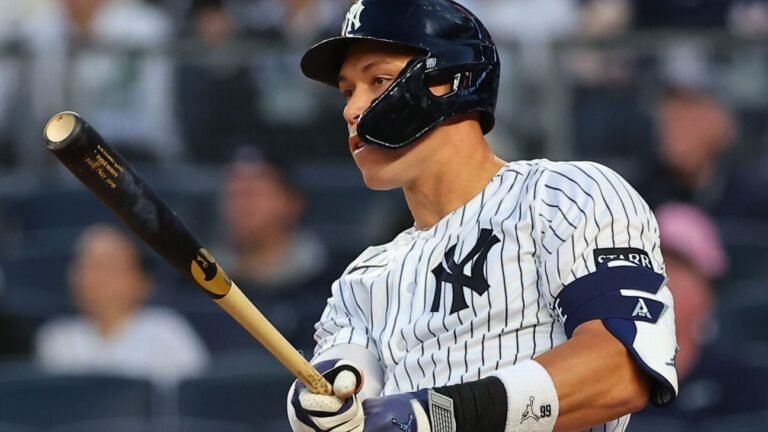Judge, Trout each homer twice, but Yanks prevail