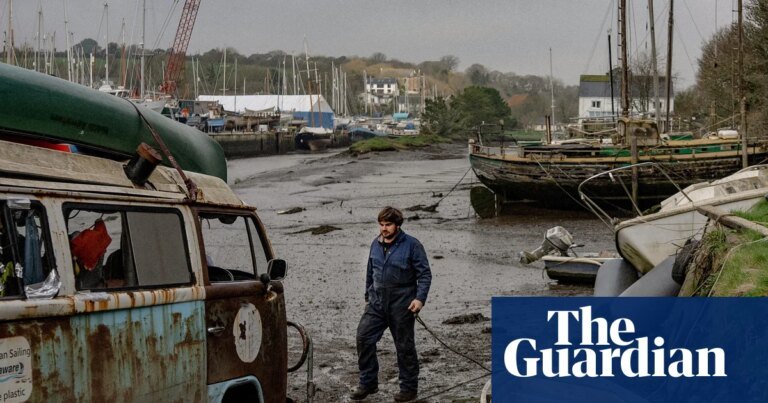 Stern warning: one man’s mission to clear the rotting boats poisoning Cornwall’s creeks