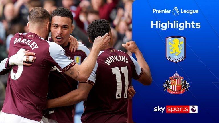 Aston Villa 4-3 Sunderland | Premier League highlights