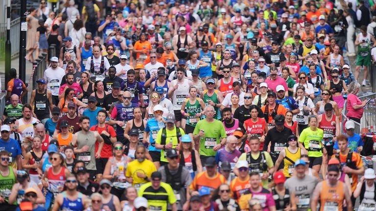 Record finishers are expected again at the London Marathon