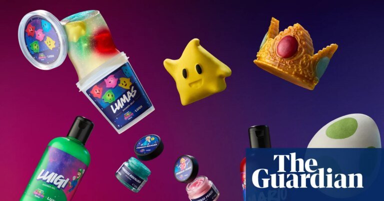 ‘I am trapped in a sweet-smelling cycle of video game-branded toiletries’: Lush’s Mario Galaxy range, reviewed