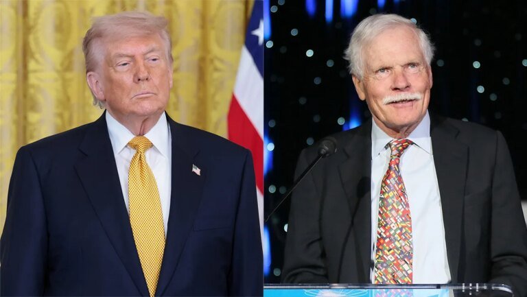Trump Asserts Ted Turner Was “Devastated” CNN “Became Woke,” Says “Maybe” Ellisons Can Bring Back Brand’s “Credibility and Glory”
