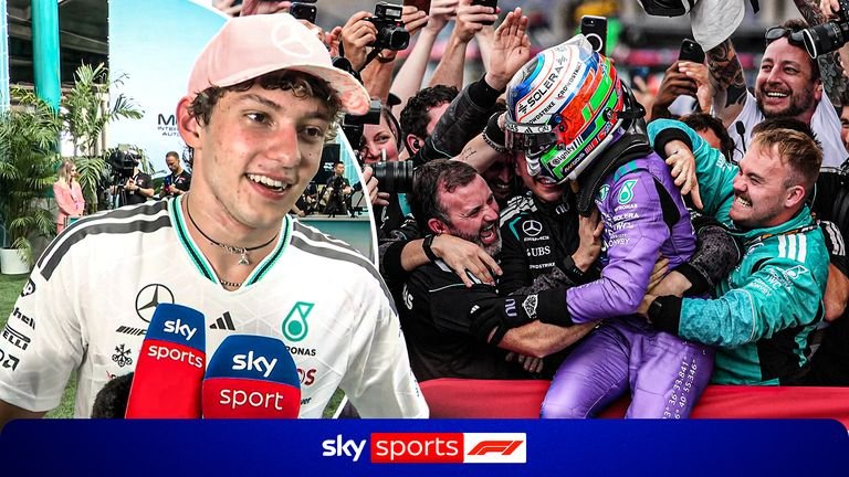 Kimi Antonelli reflects on a chaotic Miami Grand Prix, which saw the Italian lose the lead on the opening laps but later on reclaimed it to win his third race this season.