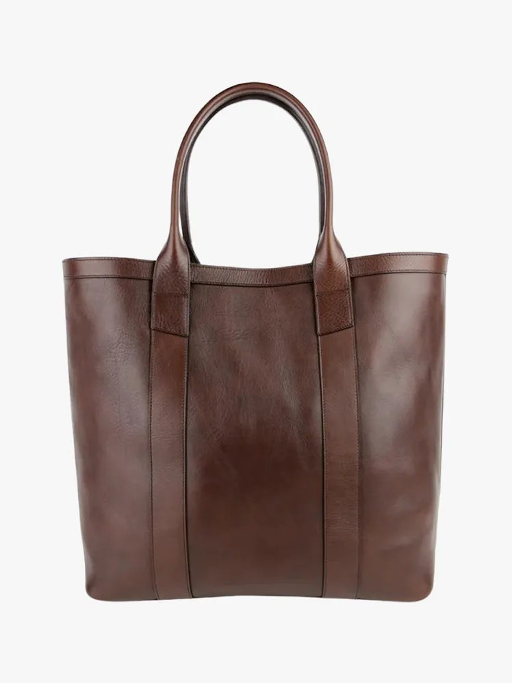 Tall Leather Tote 