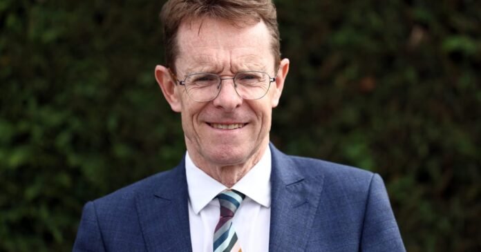 Conservative ex-mayor Andy Street in the running to oversee Britain’s