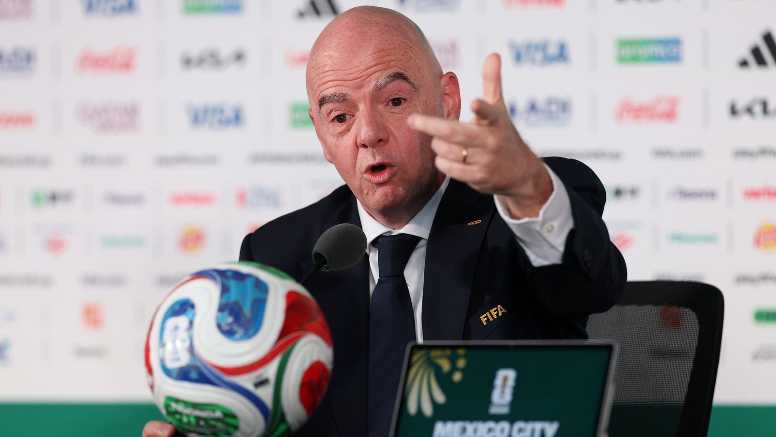 Football news: Infantino tells World Cup critics to 'meditate and pray'