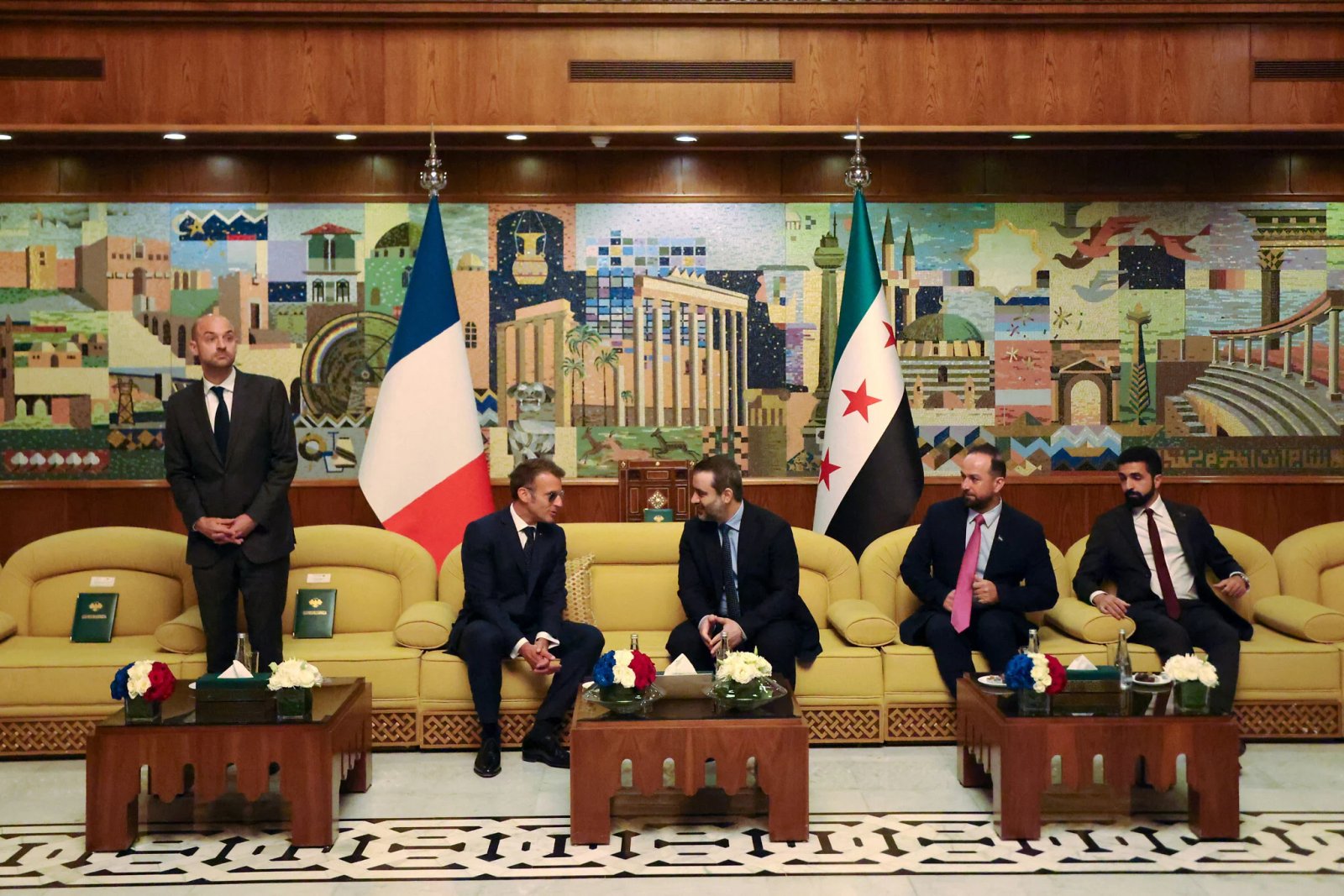 Macron arrives in Syria for first post-Assad visit by West European head of state