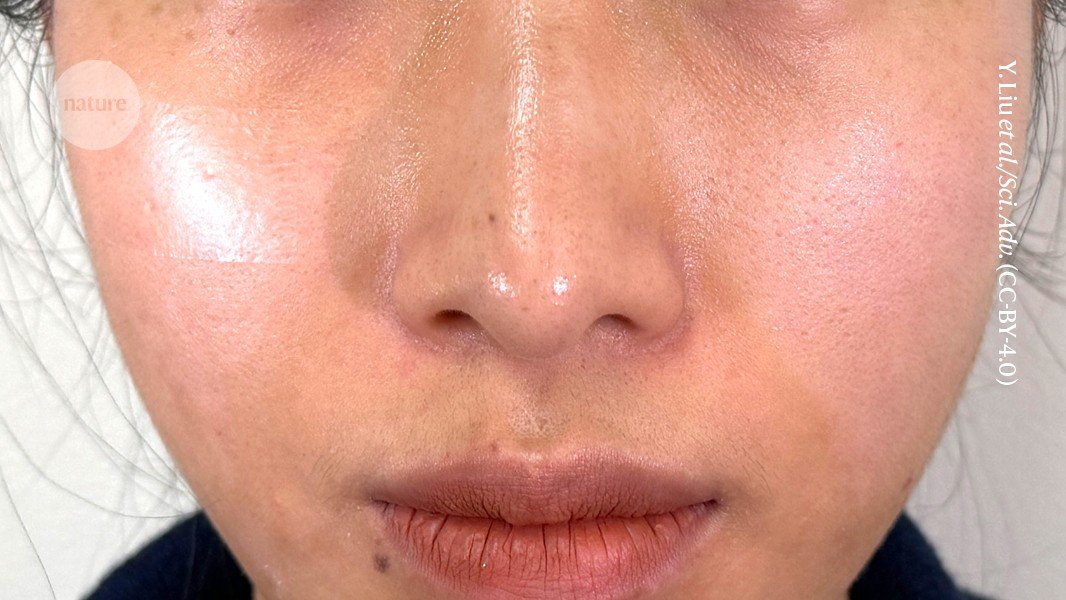 Wearable sensors on the face are invisible to the eye