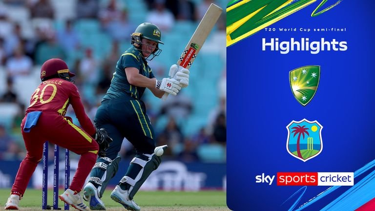 Highlights of the ICC Women’s T20 World Cup semi-final between Australia and West Indies at The Oval. 
