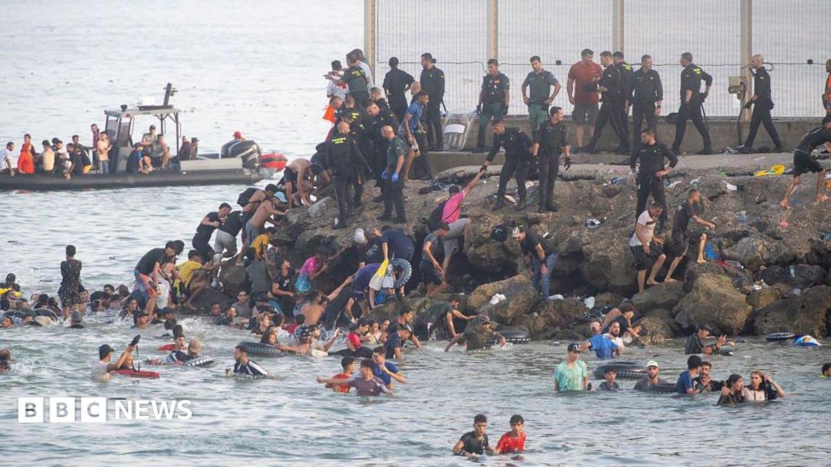 EU calls for stronger borders after Ceuta migrant crossings EU calls for stronger borders after Ceuta migrant crossings