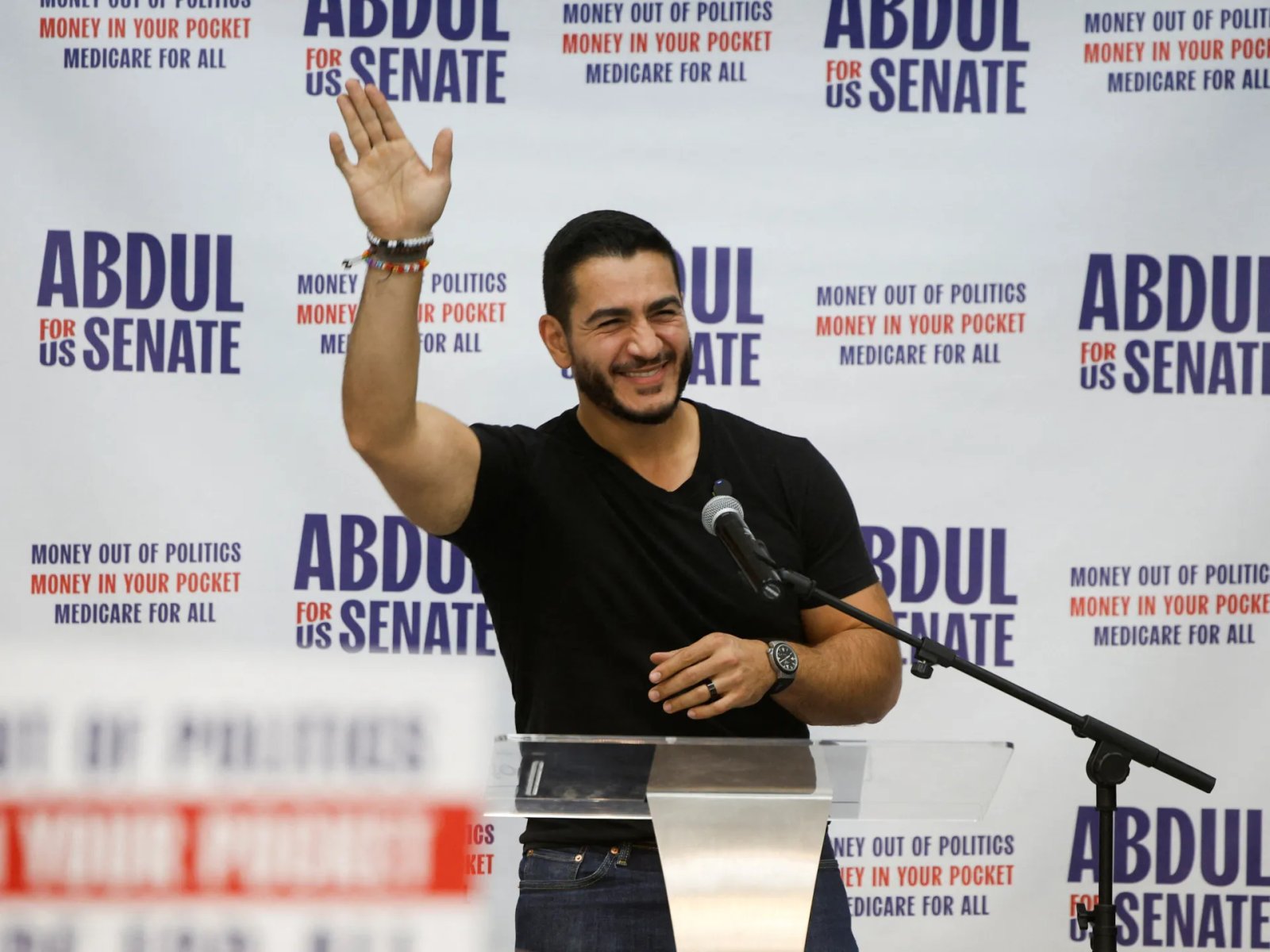 US Arabs eye ‘historic’ Senate win for Abdul El-Sayed despite