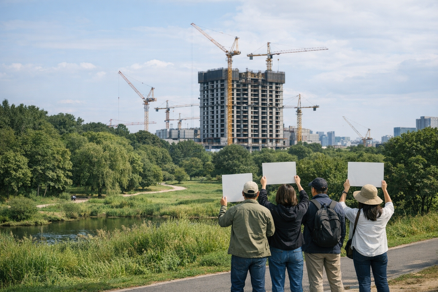 Housing Push Hits Public Support as Yongsan Park Enters Crosshairs Housing Push Hits Public Support as Yongsan Park Enters Crosshairs