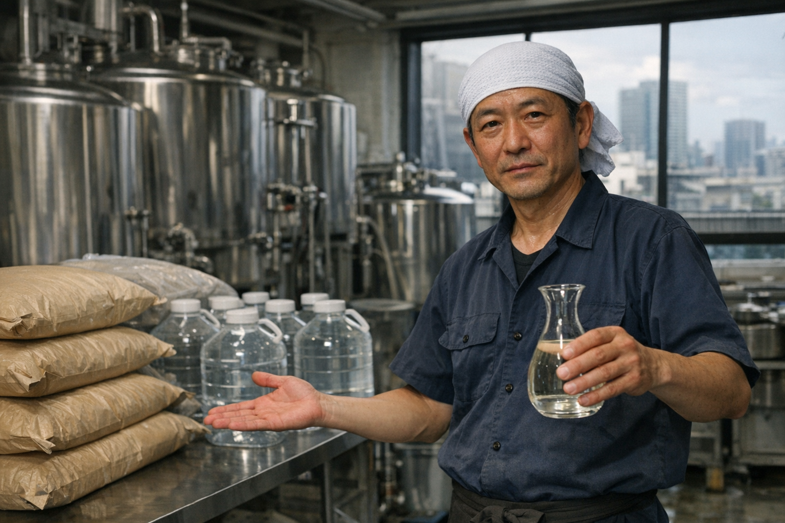 Tokyo brewer questions sake’s reliance on famed spring water