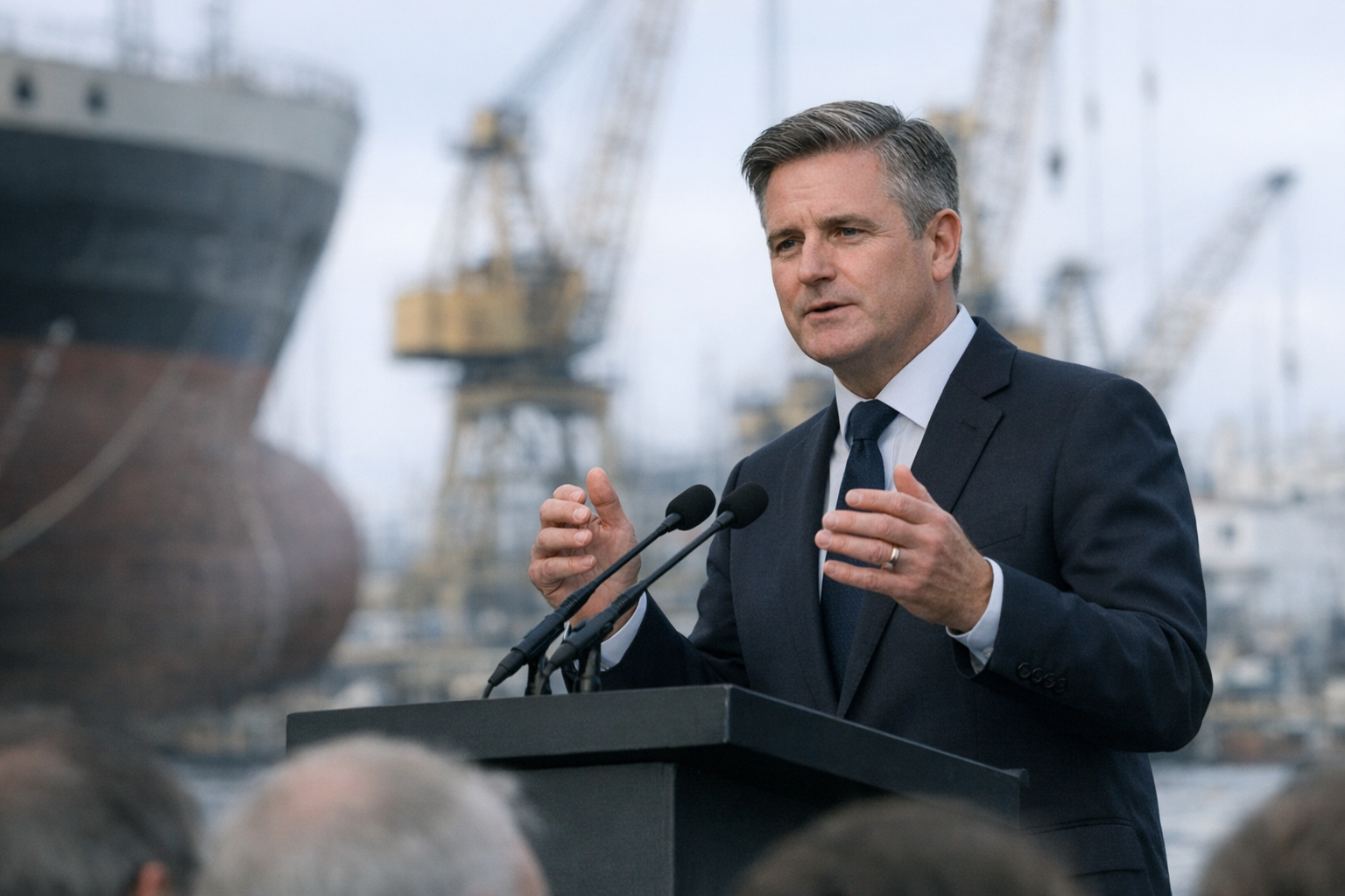Healey to set out 'new age of industrialisation' with focus on shipbuilding Healey to set out 'new age of industrialisation' with focus on shipbuilding