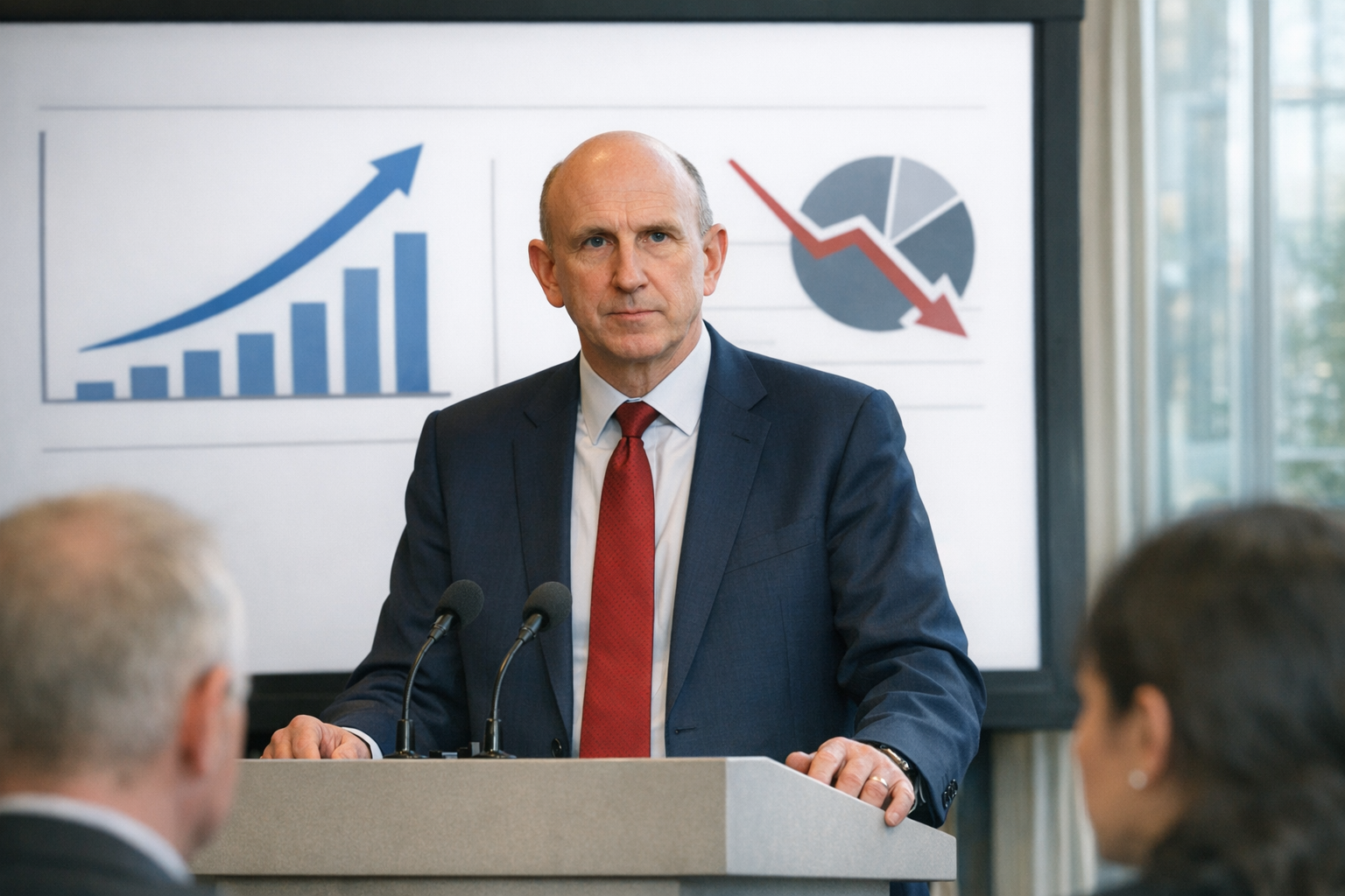 Healey Frames Growth Push as UK Faces Debt Questions
