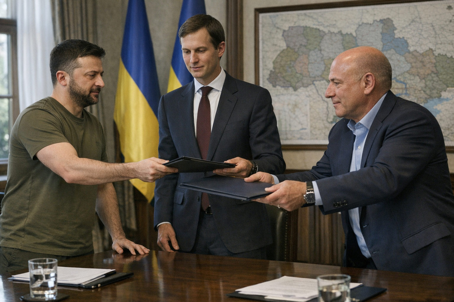 US Envoys Meet Zelenskyy in Kyiv After Talks with Putin, No Breakthrough Reported US Envoys Meet Zelenskyy in Kyiv After Talks with Putin, No Breakthrough Reported