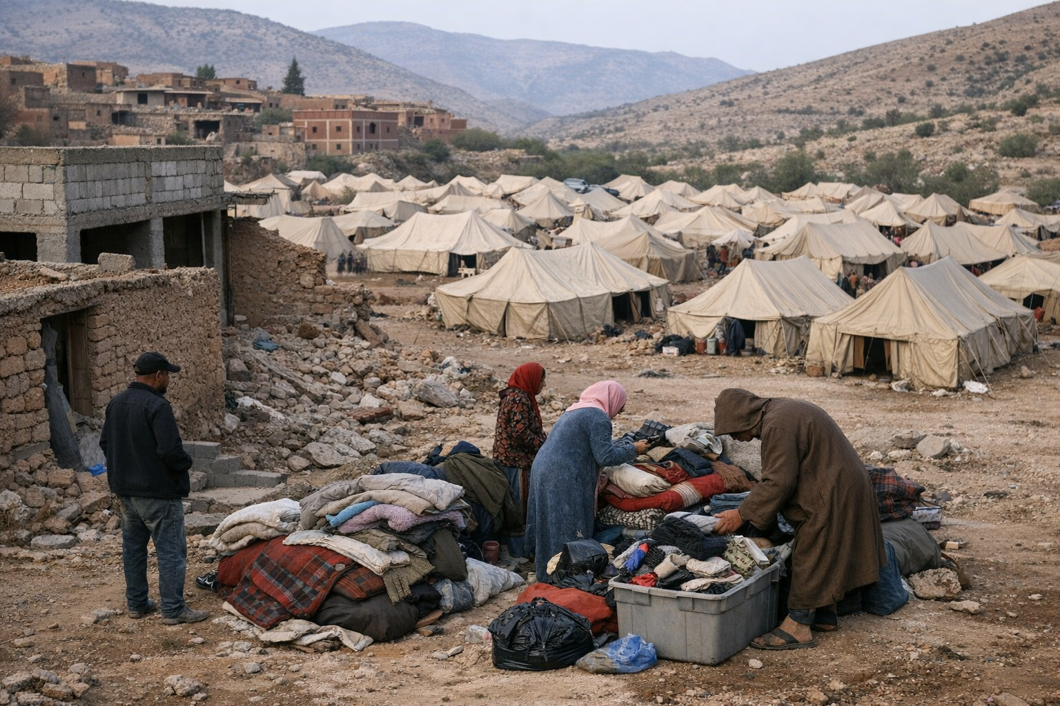 Three years on: survivors of Morocco's 2023 quake still await lasting shelter