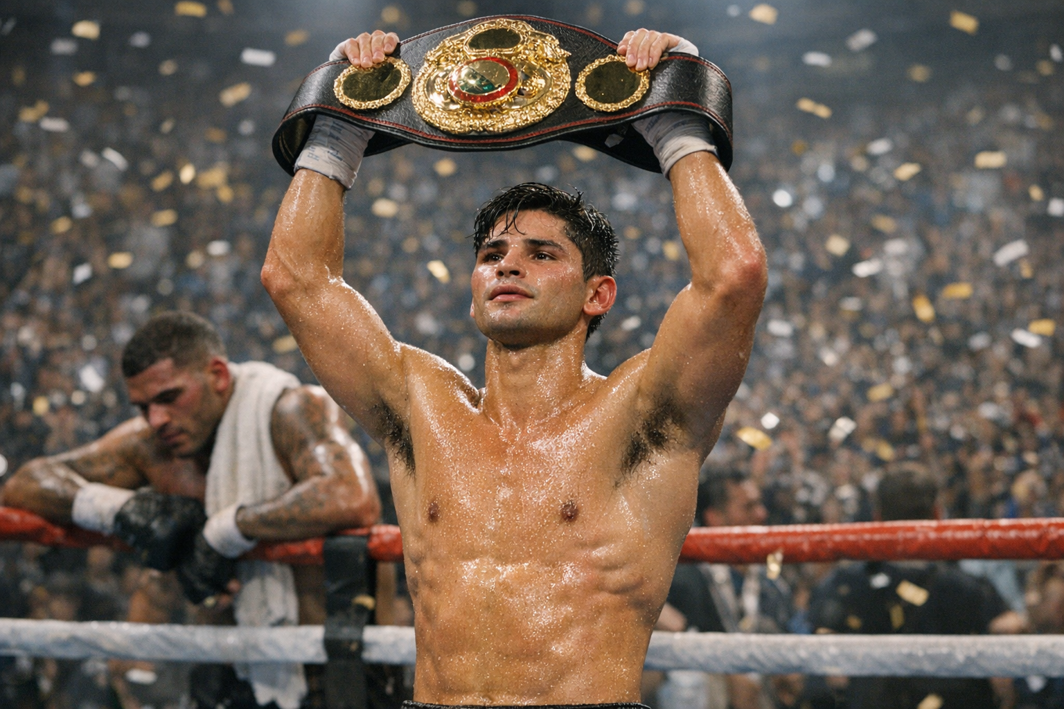 Garcia Stops Benn in Second Round to Keep WBC Welterweight Title