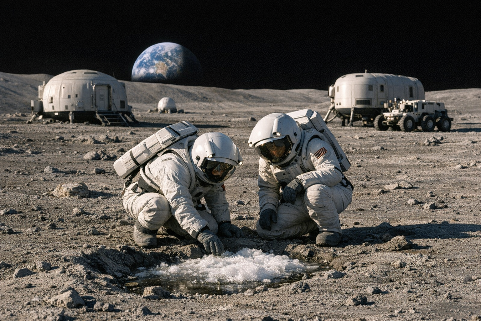 Limited Lunar Water Forces Rethink of Moon City Plans Limited Lunar Water Forces Rethink of Moon City Plans