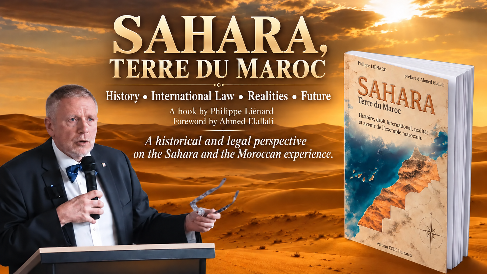 A Book Honouring Unity Day: “Sahara, Terre du Maroc” Takes Centre Stage A Book Honouring Unity Day: “Sahara, Terre du Maroc” Takes Centre Stage