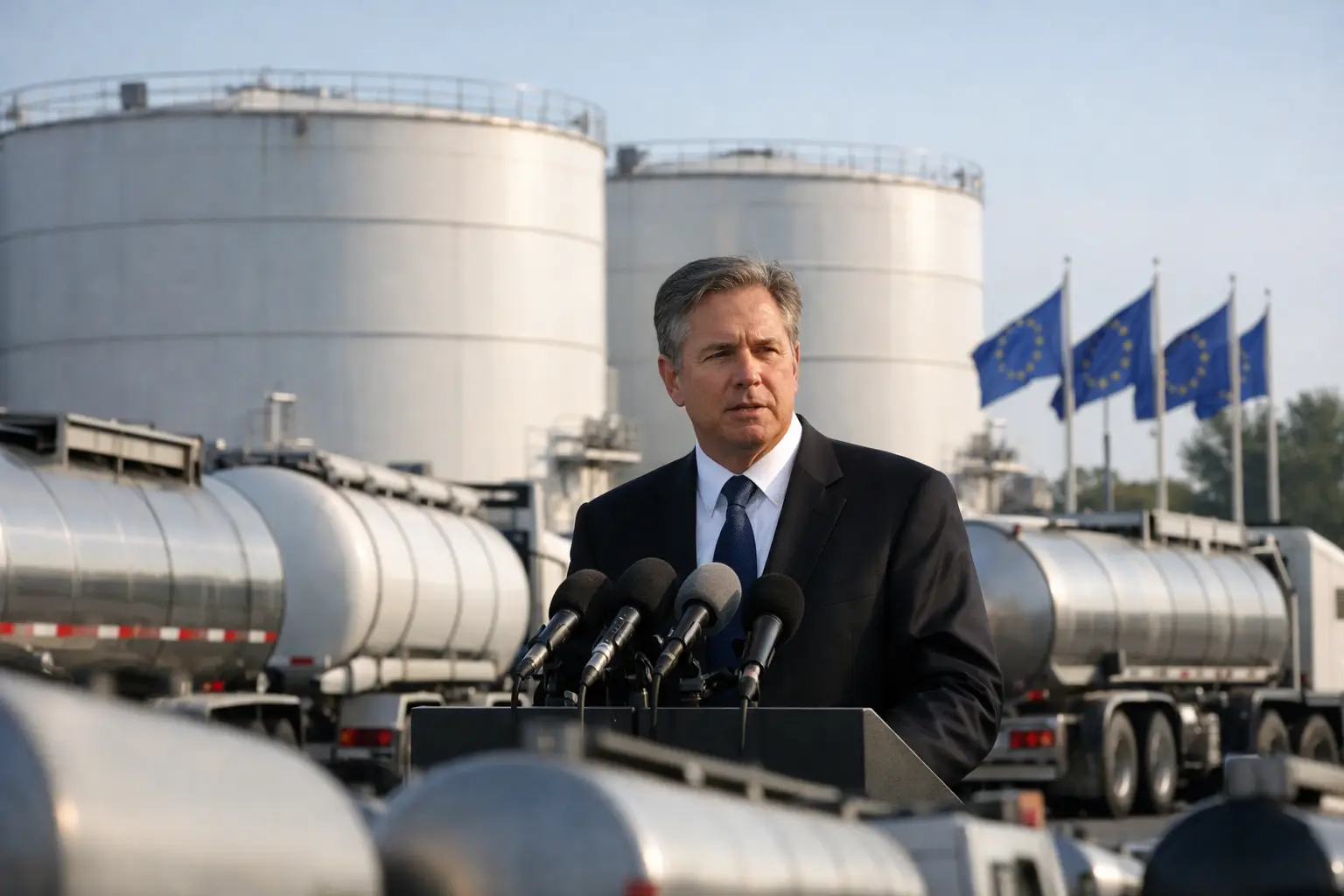 US Pushes Europe on Diesel Reserves as Export Ban Looms Before Election