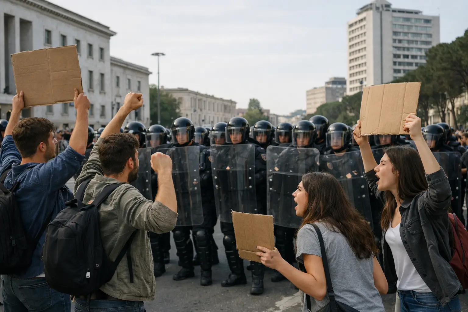 Growing Student Protests in Albania Challenge Government Narrative