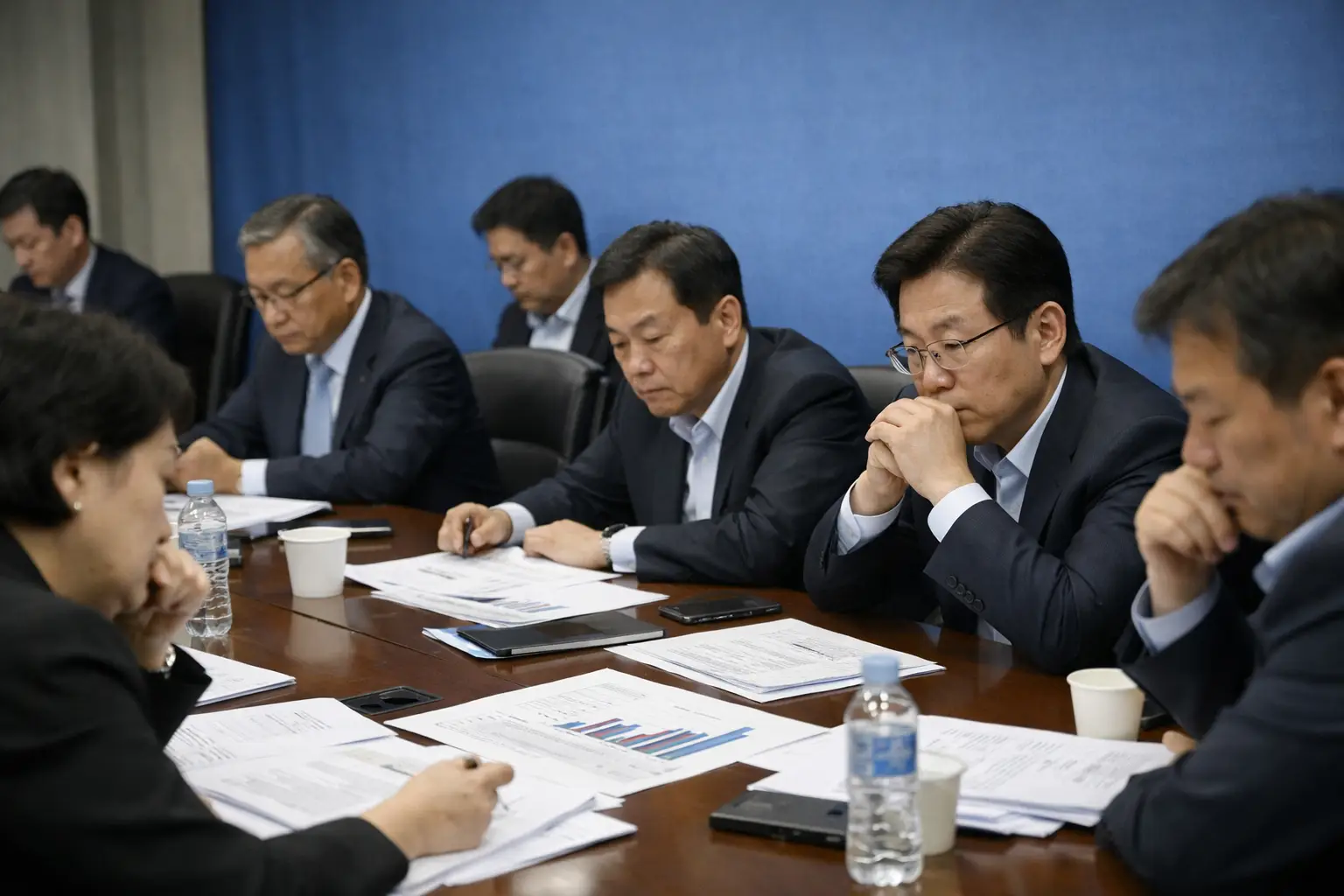 South Korea’s Democratic Party Faces Polling Slide as Internal Strains Take a Toll