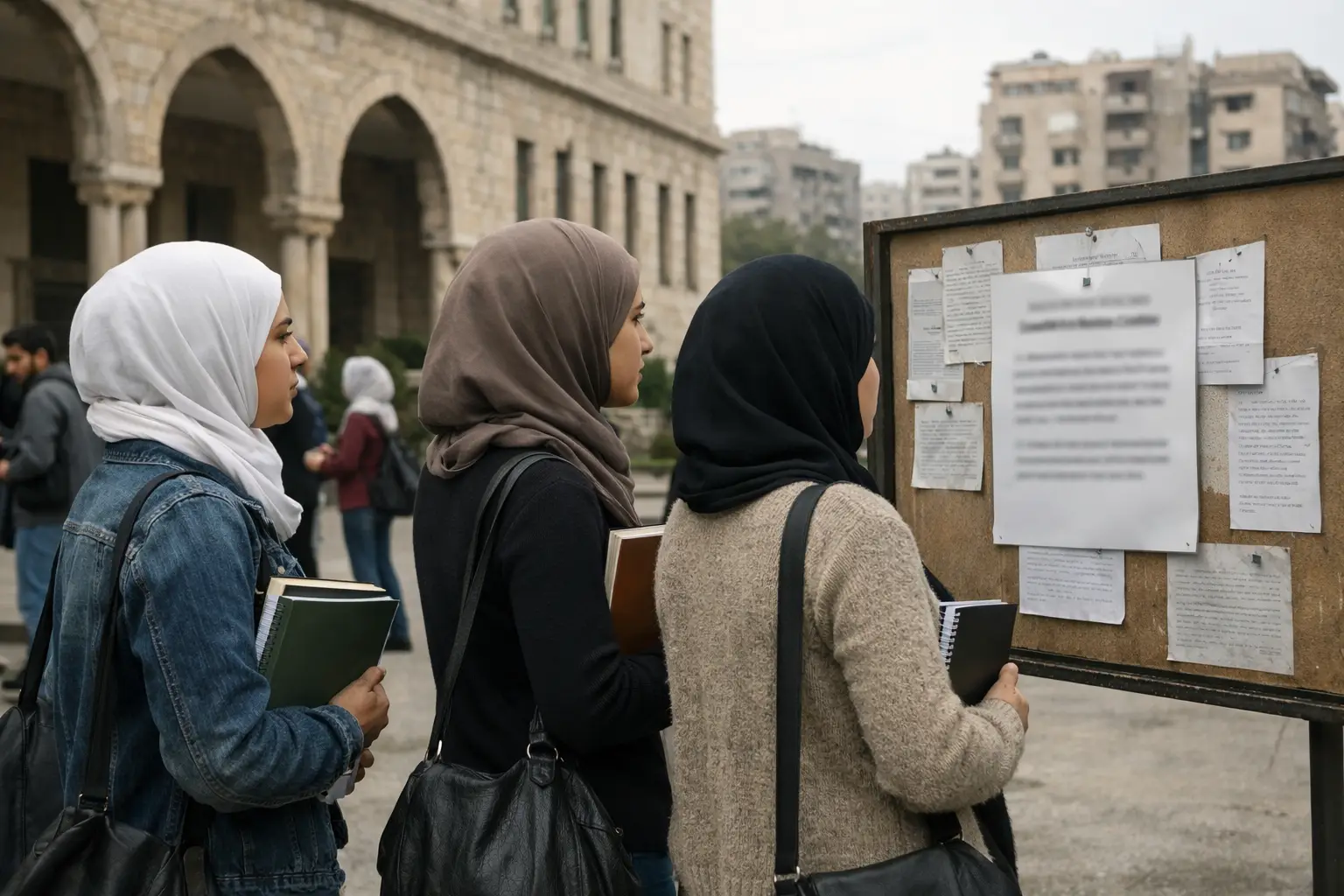 Syria’s Course Ban Puts Women’s Rights Under Scrutiny Syria’s Course Ban Puts Women’s Rights Under Scrutiny