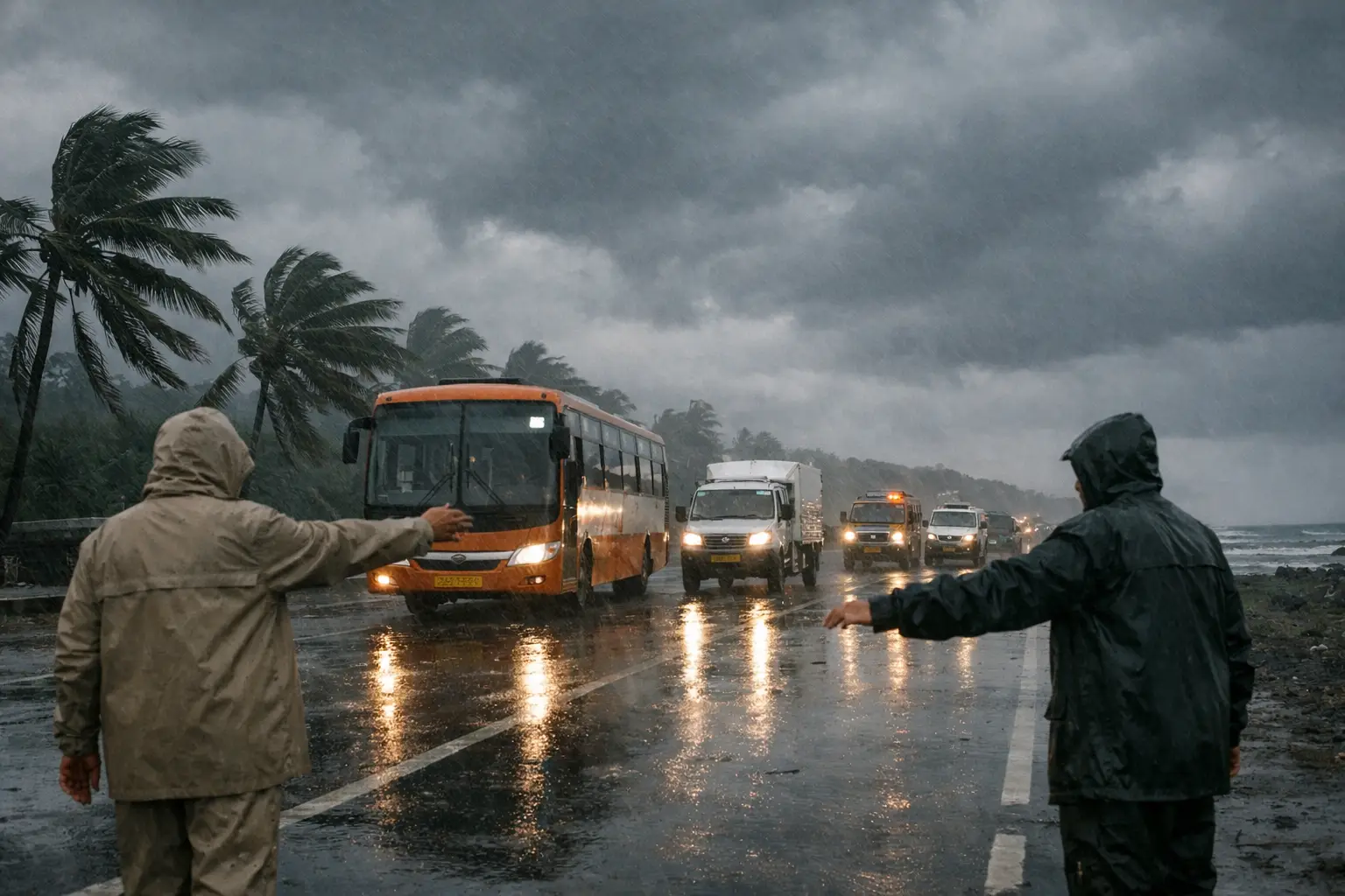 India Orders Evacuations as Cyclone Arnab Nears Andhra Pradesh