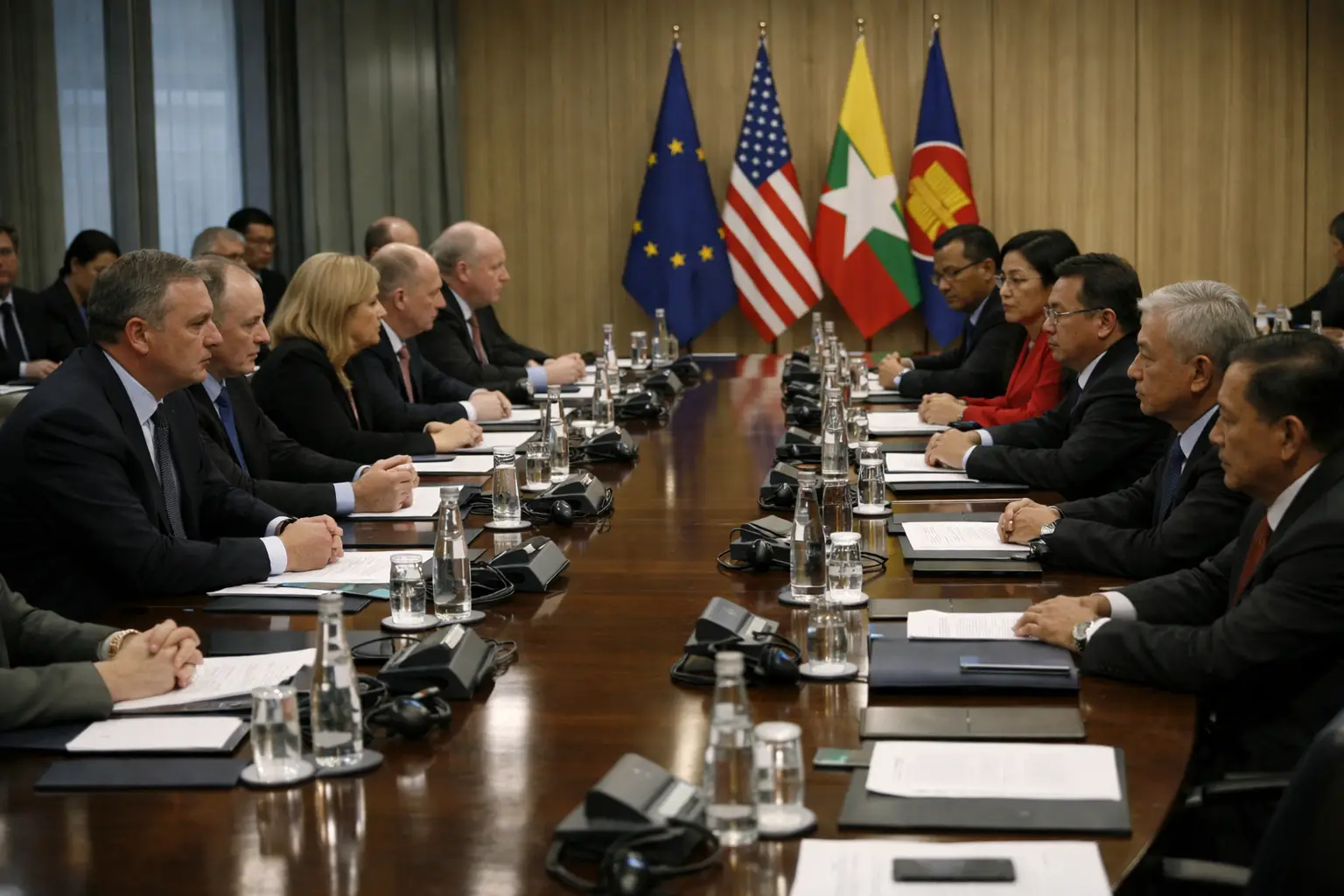 Myanmar Contacts Test Europe’s Diplomatic Line