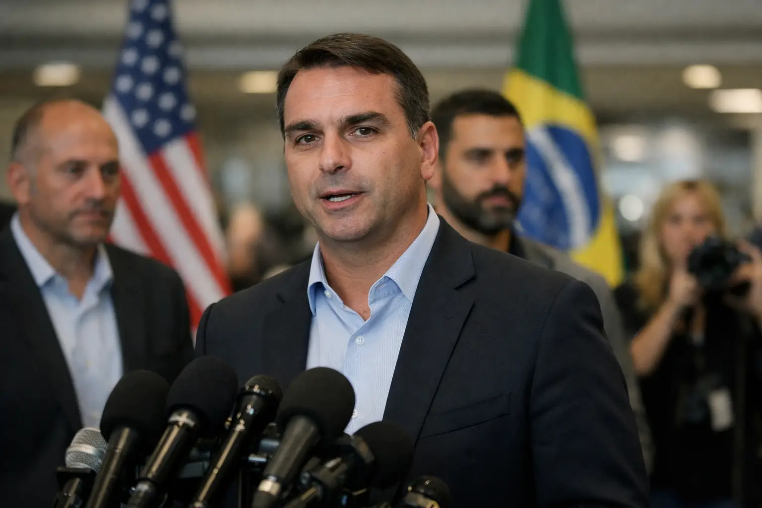Flavio Bolsonaro’s US Arrival Puts Brazil’s Election Dispute on International Ground