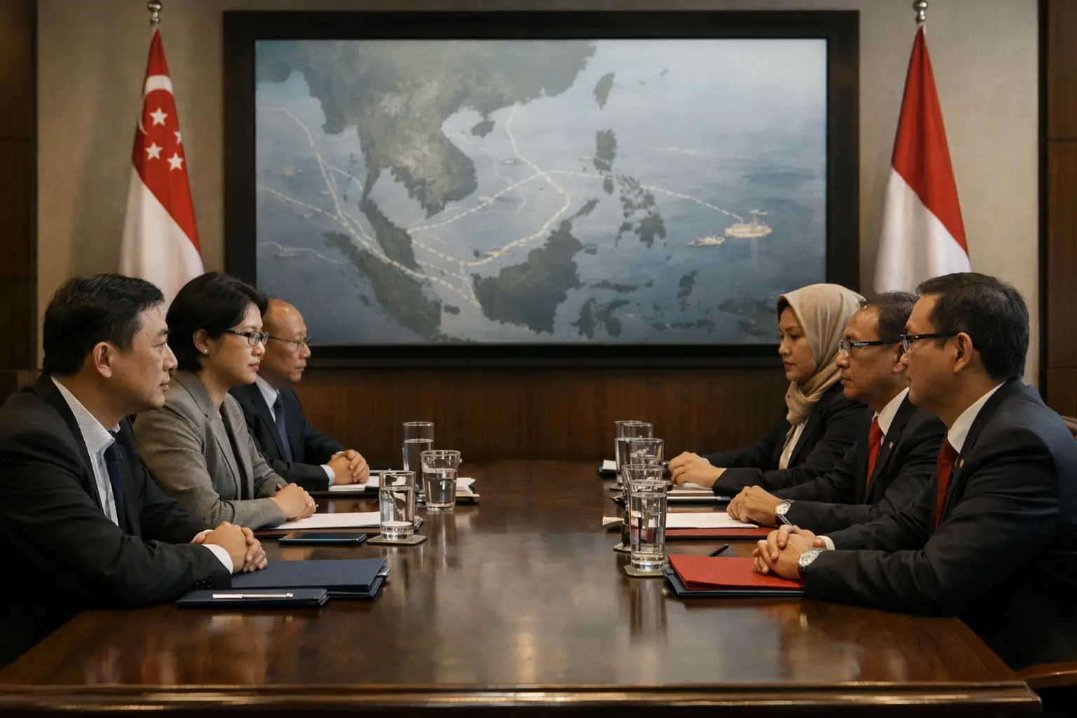 Singapore and Indonesia Move to Cool Tensions Over Haze and Energy Supplies