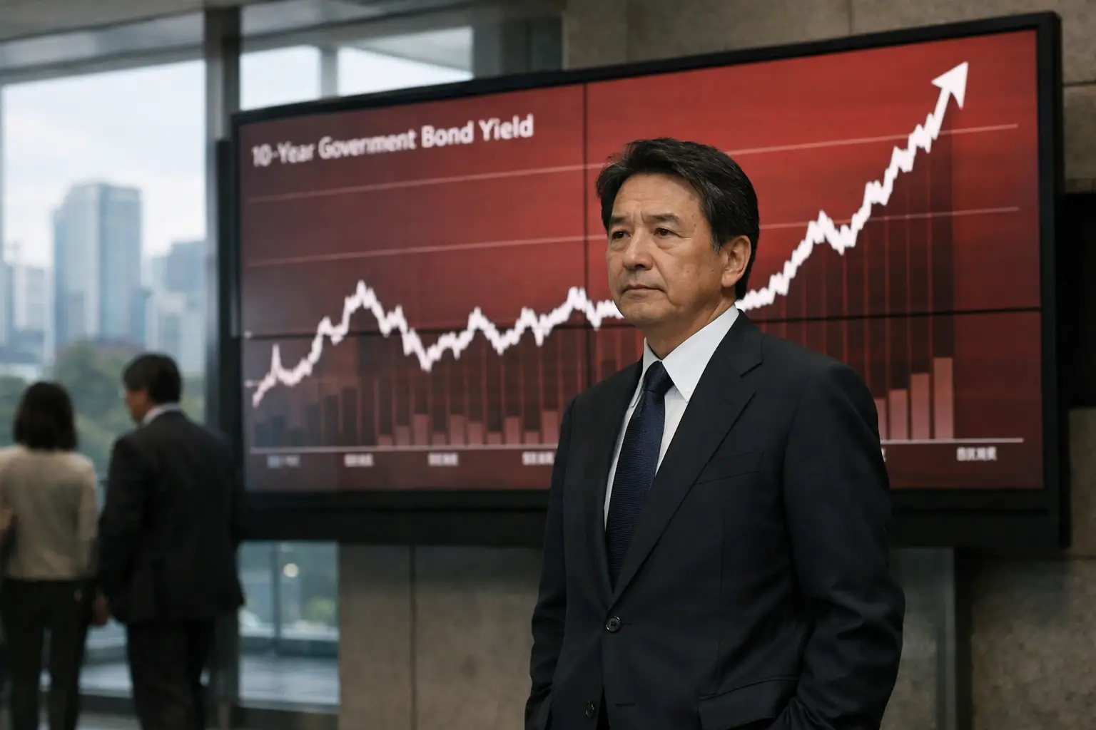 Japan’s 10-Year JGB Coupon Climbs to Three-Decade High, Stoking Fiscal Concerns