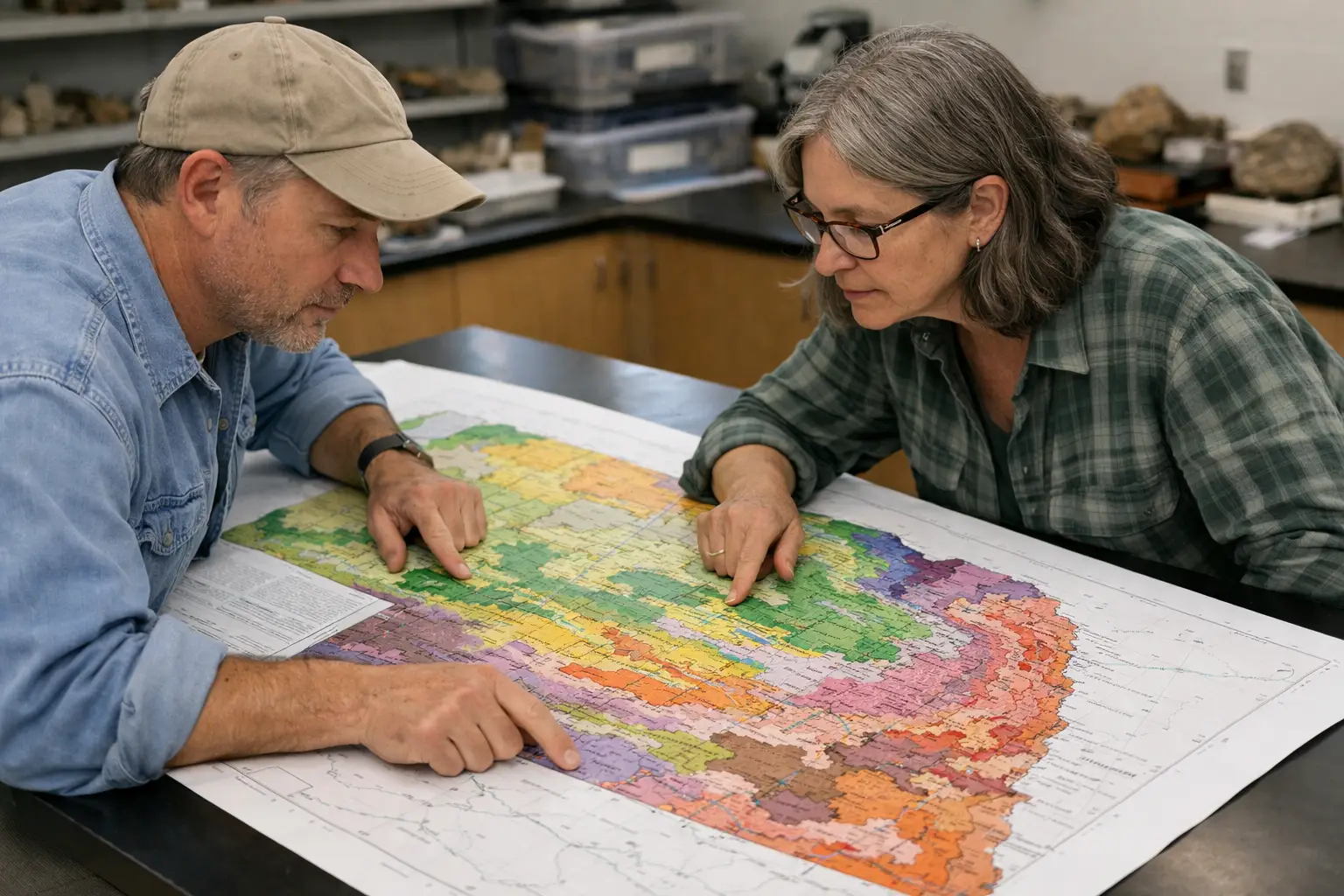 Researchers Publish Updated Statewide Geologic Map of Nebraska