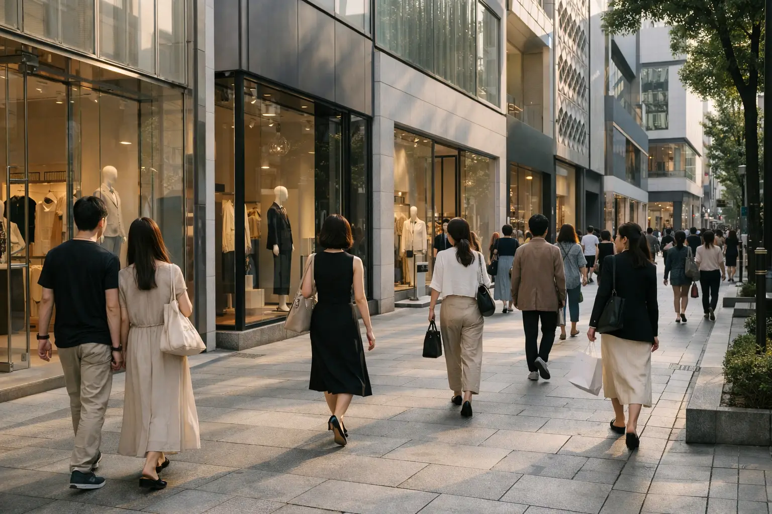 Asian labels redefine Tokyo's luxury corridors
