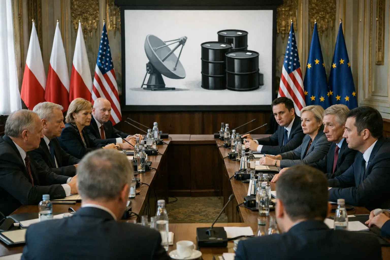 Allies Gather in Poland After Starlink Sabotage and Diesel Deal Strain