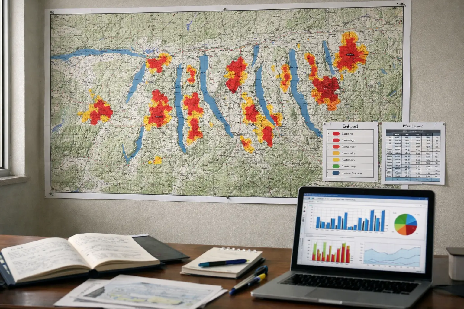 First comprehensive map charts PFAS across the Finger Lakes