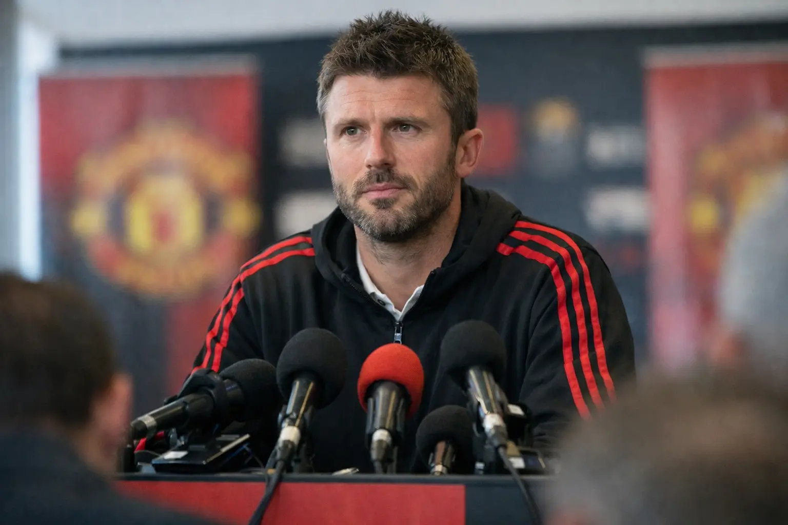 Carrick downplays outside noise as United remain winless after Leeds stalemate
